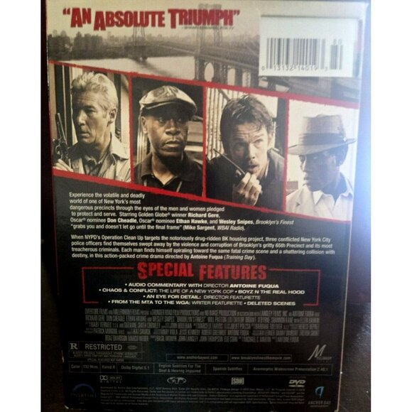 Brooklyns Finest DVD Movie - Picture 2 of 2